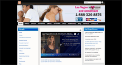 Desktop Screenshot of las-vegas-divorce.net